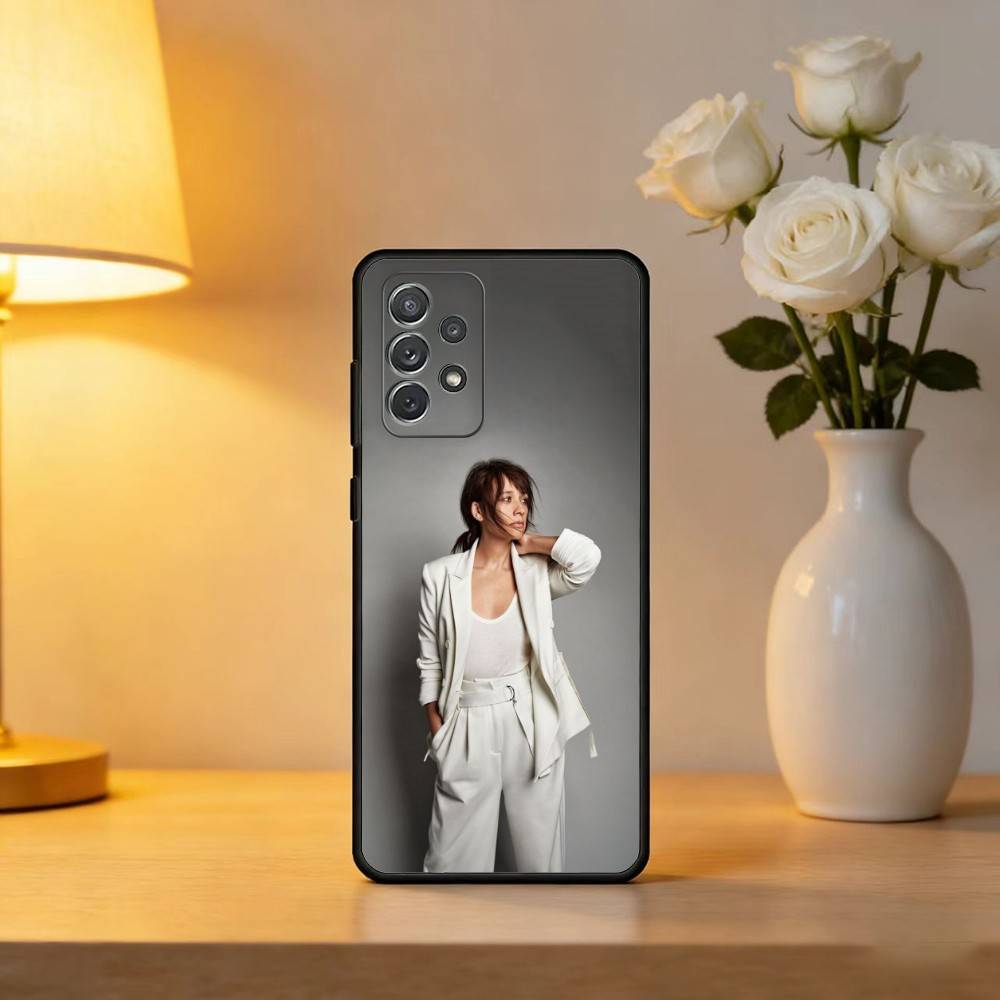 Beauty R-Rashida J-Jones Phone Case For Samsung Galaxy A73,A72,A71,A70,A53,A52,A51,Soft Silicone Black Cover