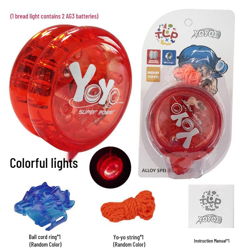 Alloy Luminous Yo-Yo for Kids - Competition Grade, Sleep & Live Play 