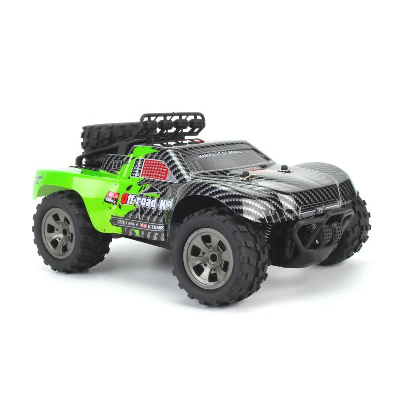 1:18 Scale 2.4G RC Short Course Truck, 18km/h High Speed Off-Road Toy Car With Spare Tire & Stylish Remote, For Kids Indoor Outdoor Play