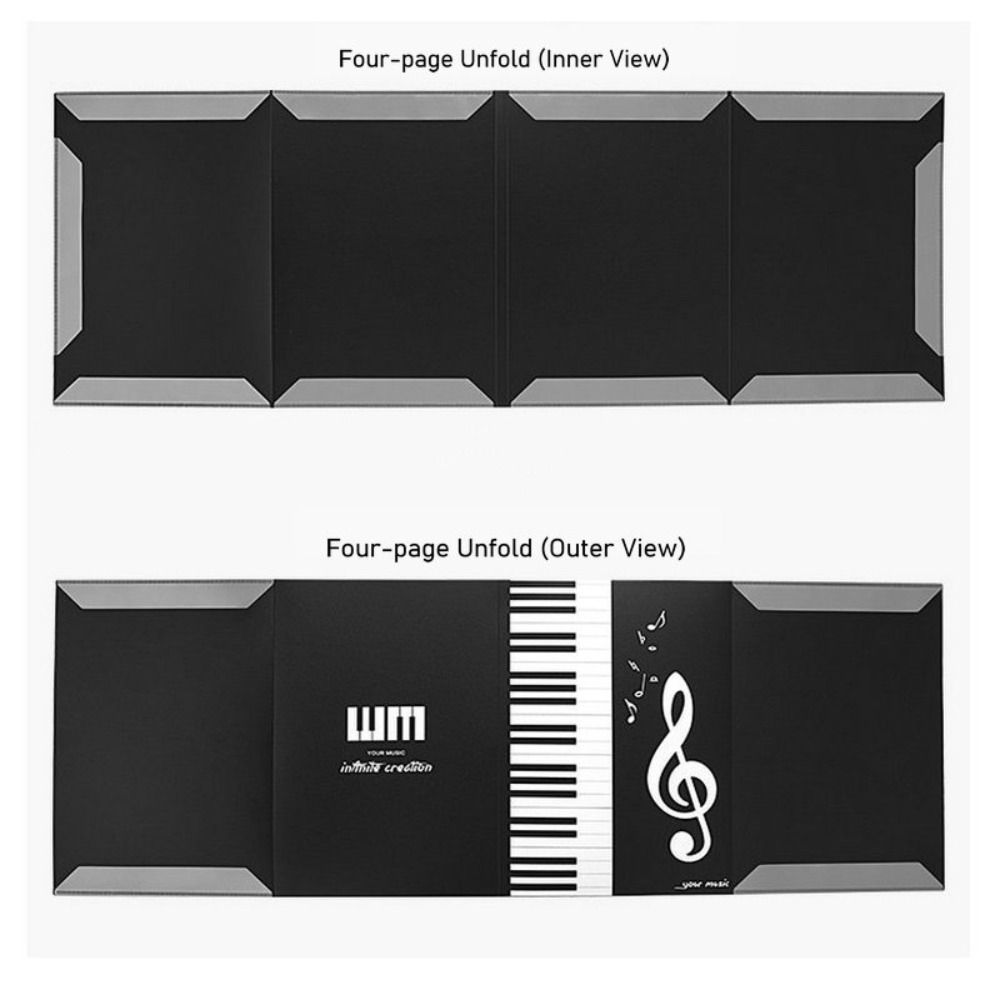 Writing Modification Expand Music Folder Directly Editable Piano Score Folder  Preformance