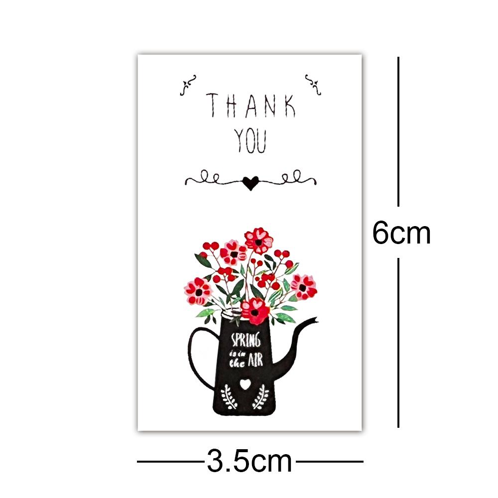 120Pcs Flower Thank You Stickers Seal Labels For Gift Or Commodity Decor Stickers Small Business Packaging Sealing Stickers