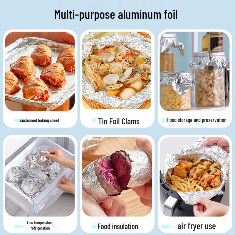 OEING Heavy Duty Aluminum Foil for Cooking