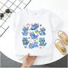 Summer Short-sleeved Cute Style Series K-pop Demon Hunters Children's Polyester T-shirt for Girls, Cute Sports Shirt for Girls