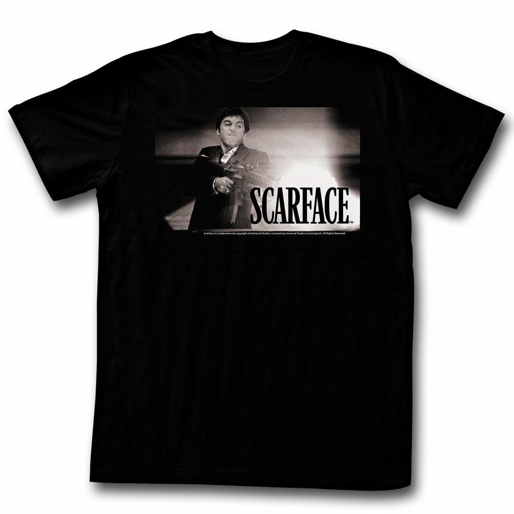 Scarface Whitefire Black T-Shirt Mens Womens Tees Top L