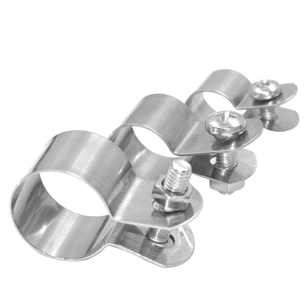 1Pcs with Screws Nuts Grounding Clip Fastening Hardware Pipe Buckle New Hose Clamp