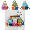 Trendy Lightweight Children's Backpack In Blue Pink And Green For Kindergarten Students