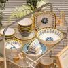 Sibann Japanese Style Ceramic Dinnerware Set