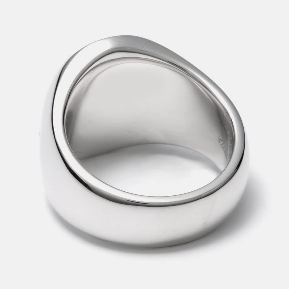 Tom Wood Sterling Silver 925 Oval Polished Ring R74HVNA01S925 SILVER 50 [Product Code]