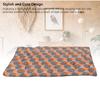 Dog Mat Cute Prints Warm Splash Proof Grime Proof Foldable Dog Bed for Pet Sleeping Outdoor Travel
