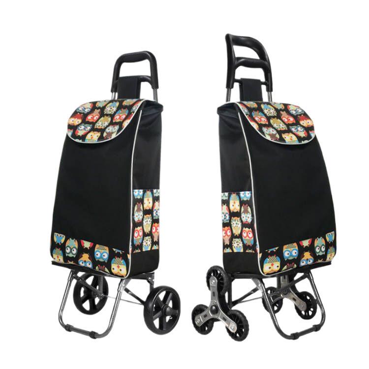 Leichter, faltbarer Einkaufswagen mit Griff