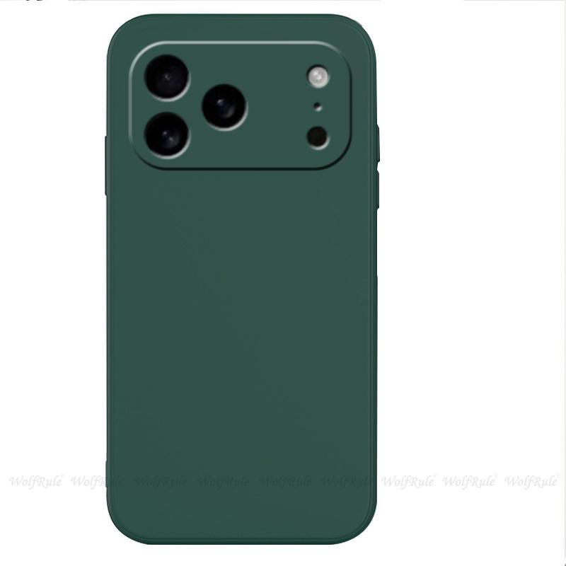 

For iPhone 17 Pro Max Case Cover For Apple iPhone 17 Air Capas New Liquid Silicone Bumper TPU Soft Cover For iPhone 17 Fundas iPhone17