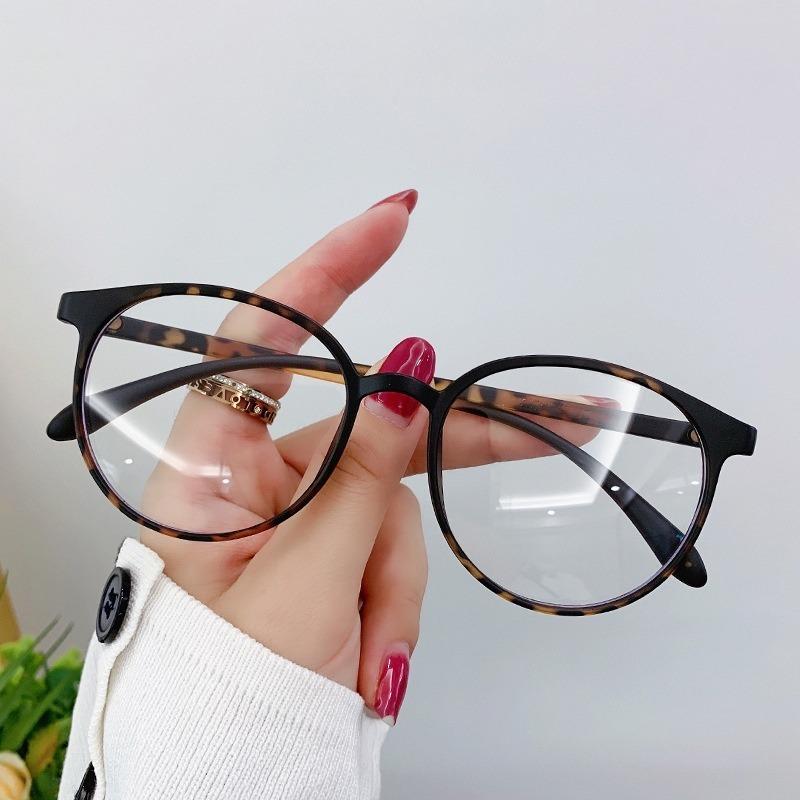 Eyeglasses Anti-blue Ray Light Korean of Mobile Phone Computer Eye Protection Anti-radiation Glasses Metal Frame Eyewear [