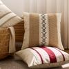 Cotton and Linen Wind Pillow Cover Bohemian Rural Farmhouse Decorative Cushion Living Room Pillow Bedside Back Sofa Pillow
