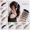 Hairpin Vertical Clip Korean Style Bowknot Hair Clip Cute Cloth Banana Clip  Women