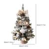 Table Christmas Tree 18-Inch Christmas Trees Table Ornaments Happy Christmas Decoration Table Centerpieces Lighted Christmas