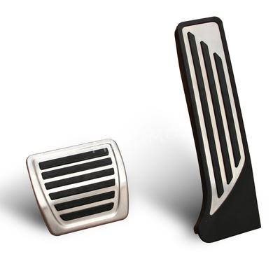Stainless Steel Gas Brake Pedal Pad Cover Set For Alfa Romeo Stelvio Giulia