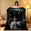 Music C-Canserbero Throw High-Density Short Plush Blanket Soft Skin-Friendly for Sofa Nap Air-Conditioned Room