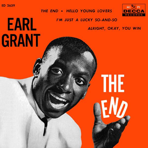 

7inch Record EARL GRANT - The End ED2639 Decca 1959 US Jazz Used