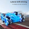 M2 2.4G LED Stunt Car 4 Wheel Drive Anti Interference Remote Control Car With Double Sided Led Lights 3.7V 500mAh for Kids Over 6 Years Old