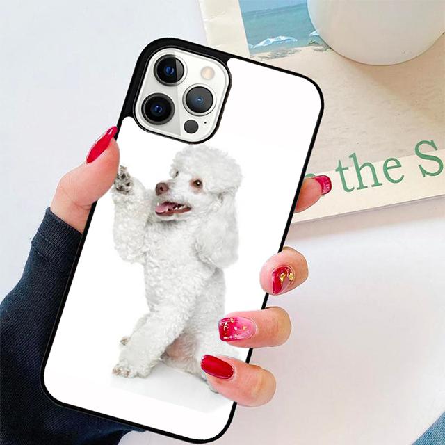 Beagle Poodle Mum Dog Colorful Phone Case Cover for iPhone 16 15 12 mini 11 13 14 Pro Max SE 2020 Apple 6S 7 8 Plus Coque