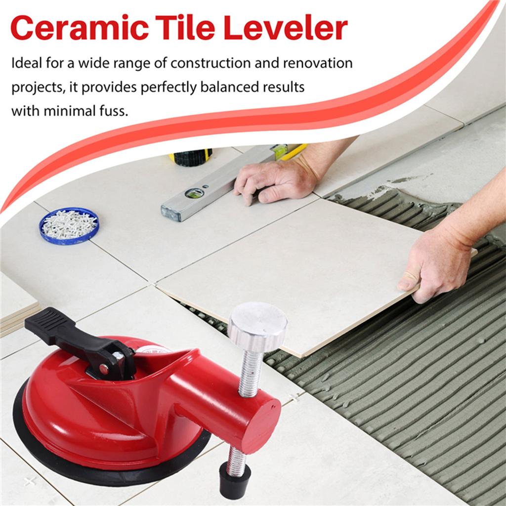 Reusable Wall Tile Leveler Suction Cup Marble Leveling Splicer for Building Walls & Floors Doors and Cabinet