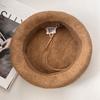 Women S Vintage Versatile Korean Style Small Face Mushroom Beret Hat Customizable