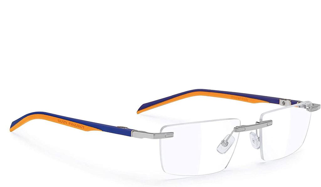 RUDY PROJECT SPYLLO Rimless SUF Sports Utility Frame for and Road Navy Shape ML31ZO93A Golf, Cycling, Bikes, Orange, A,