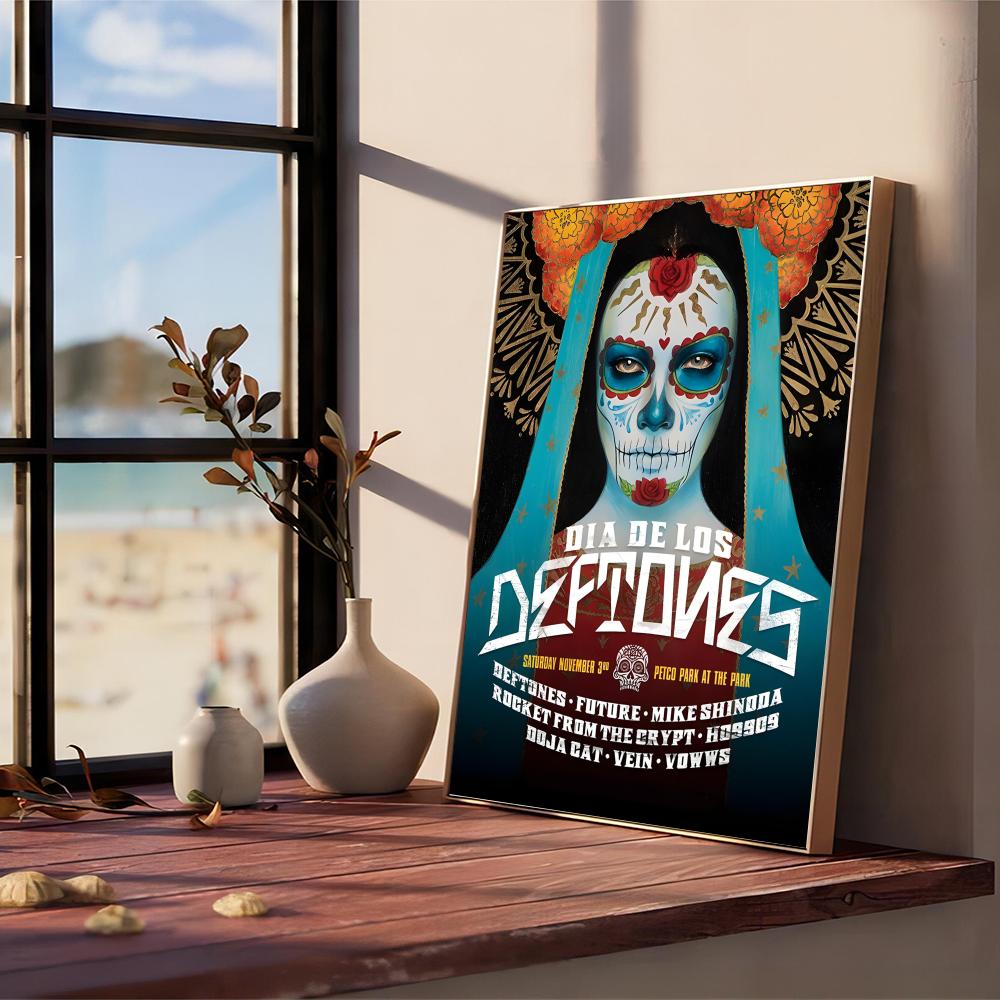 Deftones Singer Poster Home Furnishing decoration Highend Kraft paper Poster Wall Painting Study Home Living Room Decoration
