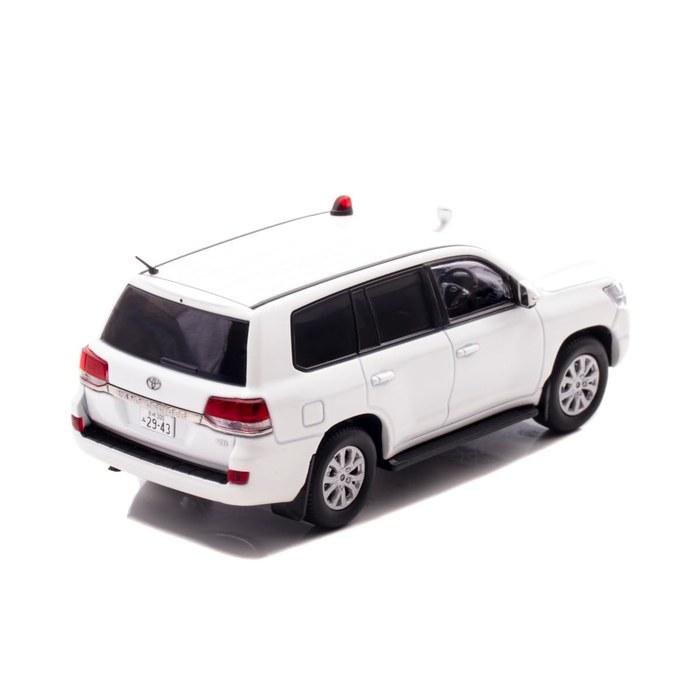RAI'S 1/43 Toyota Land Cruiser AX (URJ202) 2018 Miyazaki Prefectural Police Traffic Education Division Vehicle (White) H7431807