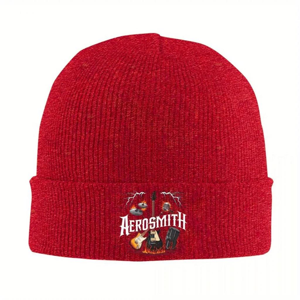 Neue schwere Punk Rock Musik Hüte Herbst Winter Mütze Mode Kappen Unisex Damen Acryl Strickmützen