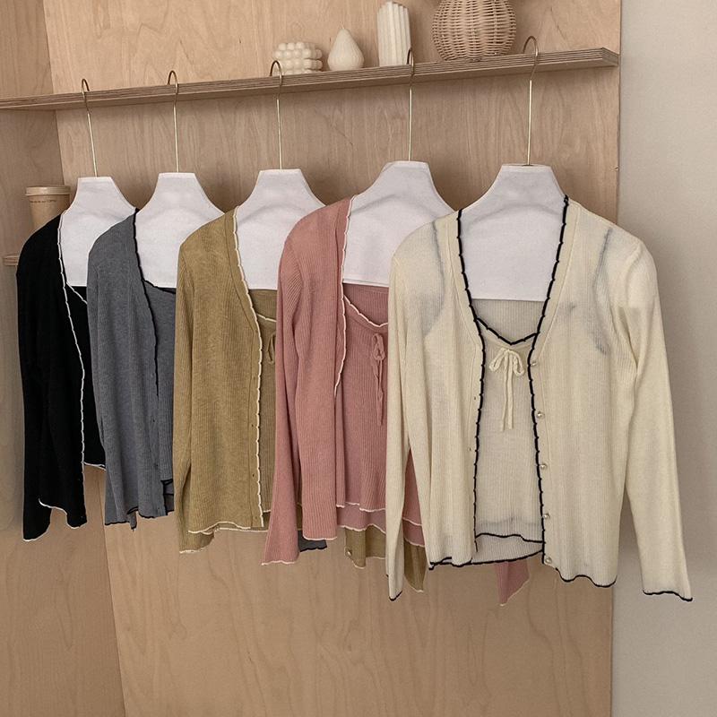 Women's Lightweight 50% Wool 50% Mulberry Silk Cardigan - 4-Season Versatile Knitwear for All-Year Comfort & Style