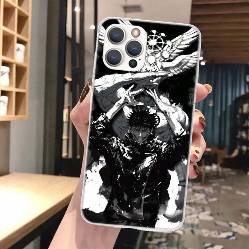 Kaisen J-Jujutsu Sukuna Mahoraga Soft Phone Case For iPhone 17 Air 16 16E 15 14 Plus 13 Mini 12 11 Pro Max X XR XS 7 8 + SE 2020