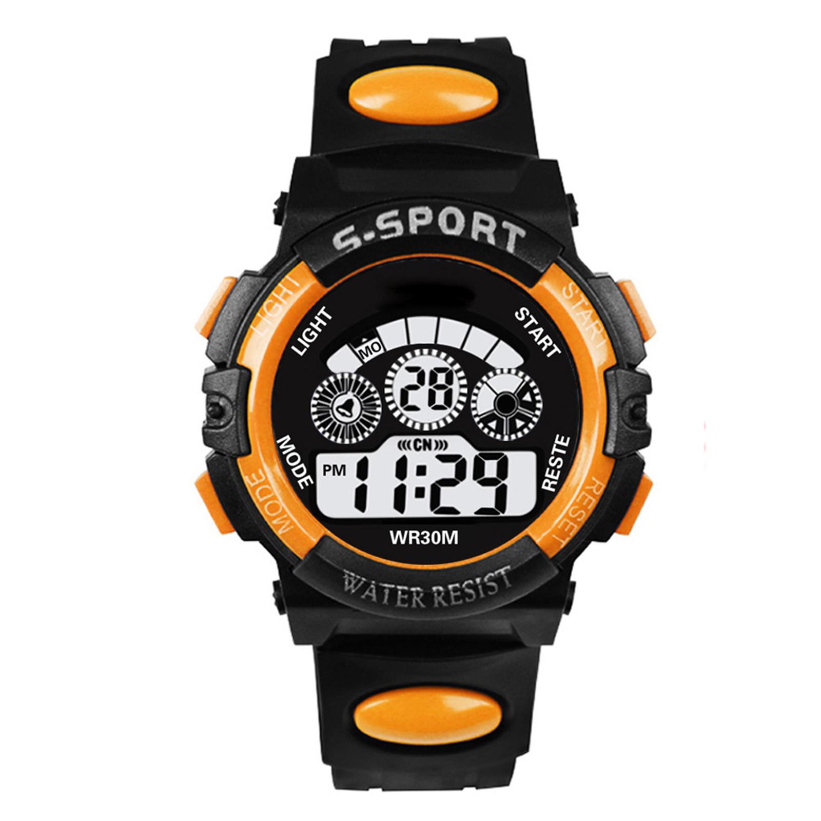 

Men s Digital Watch Sports Electronic Watch With Luminous Display, Running Timer, Alarm Clock, Resistant Fitness Watch For Outdoor Activities One Size