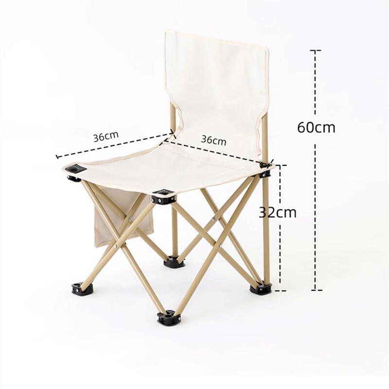 FTLY Portable Folding Square Camping Table & Chairs Set