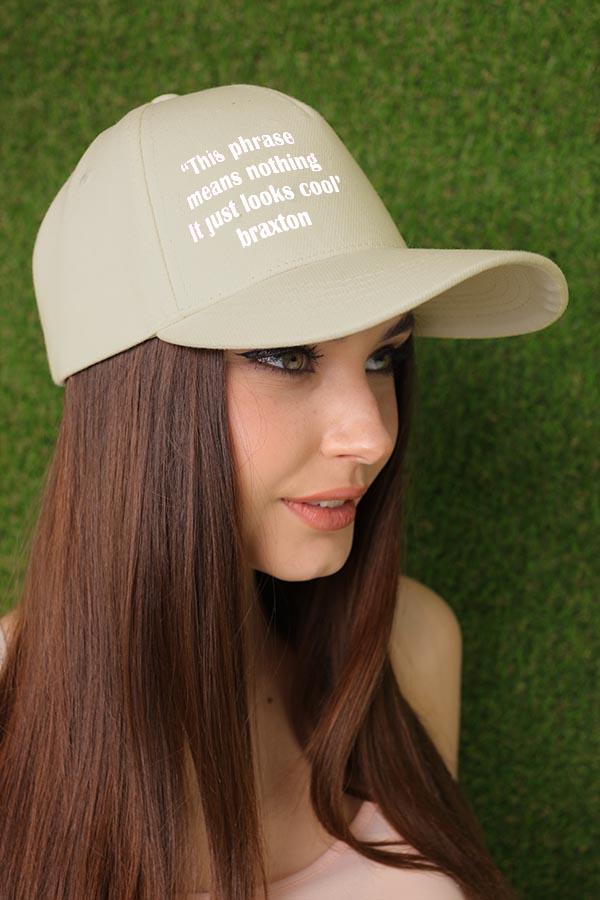 

Бейсболка it just looks cool Braxton 56-60 56-60 бежевий