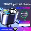 High-Speed Dual Port Car Charger & Cigarette Lighter Adapter