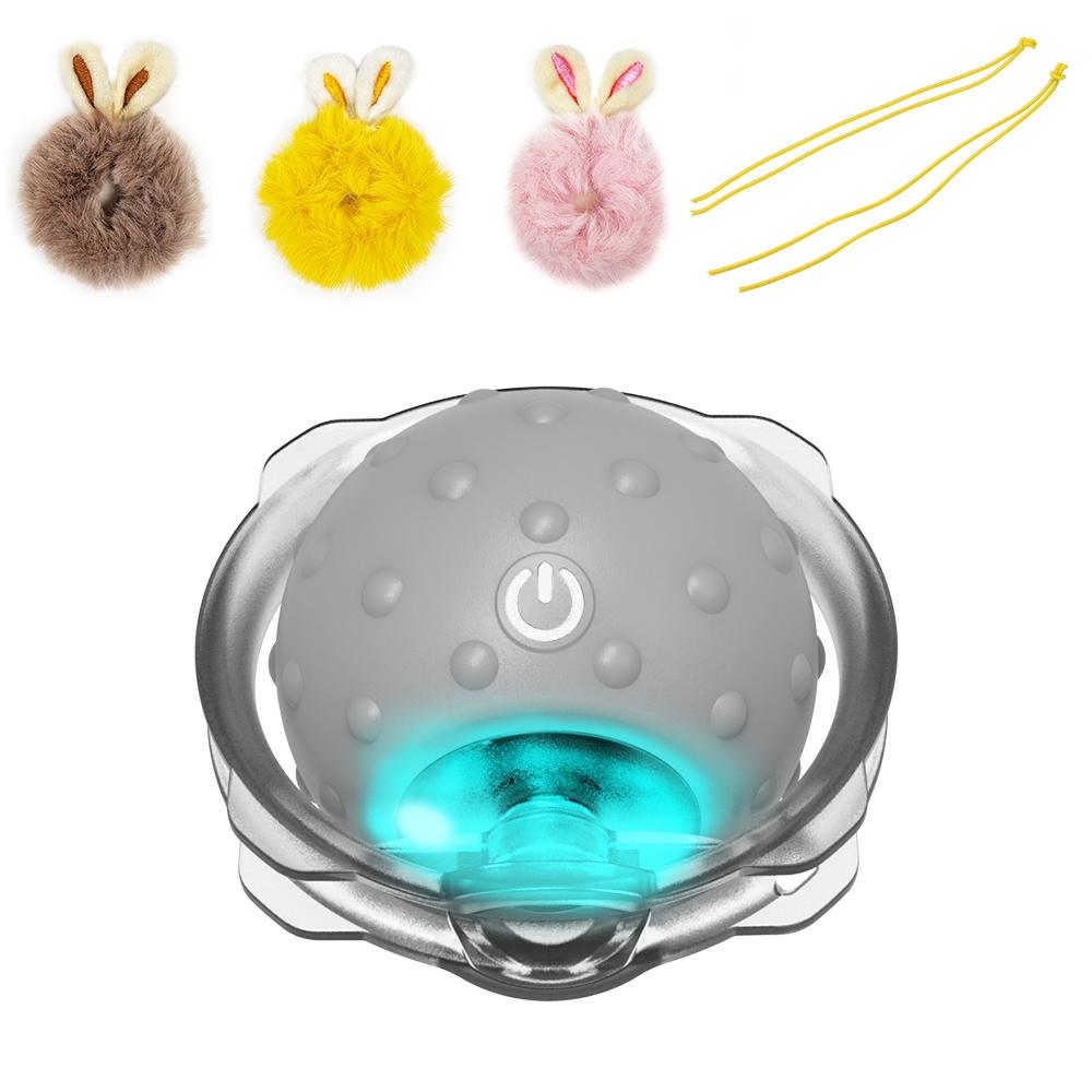 

Интерактивная игрушка для кошек, активируемая движением, для домашних кошек, с автоматически движущимся мячом, вращающимся шаром и светом, электрические игрушки-мышки для кошек