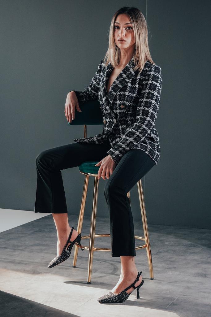 Women's Fashion Style Special Design Linen High Heel Shoes