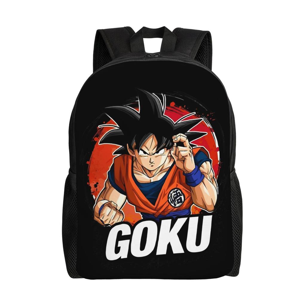 Dragon Ball Backpack for Men Women Cool Student Work Daypack  Laptop Computer Canvas Bags Outdoor