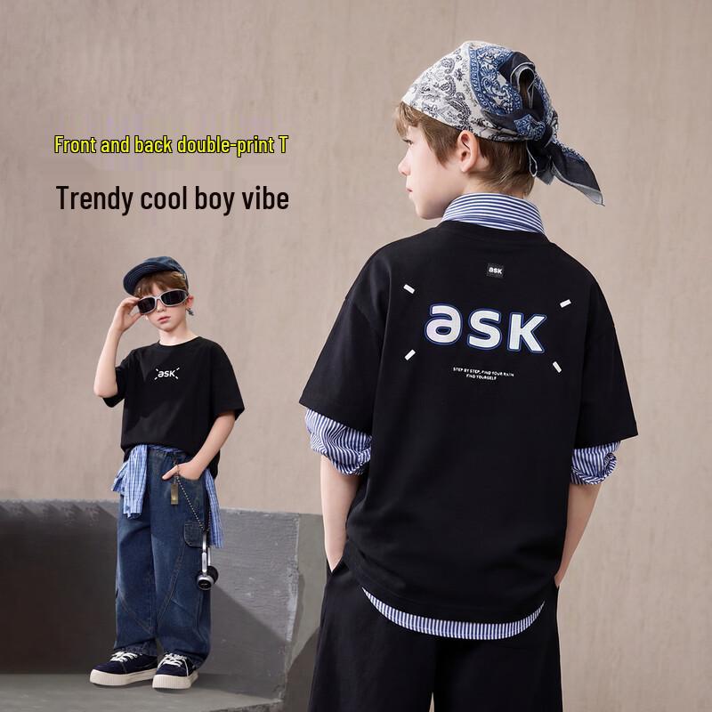 

Футболка с коротким рукавом ASK JUNIOR для мальчиков 150