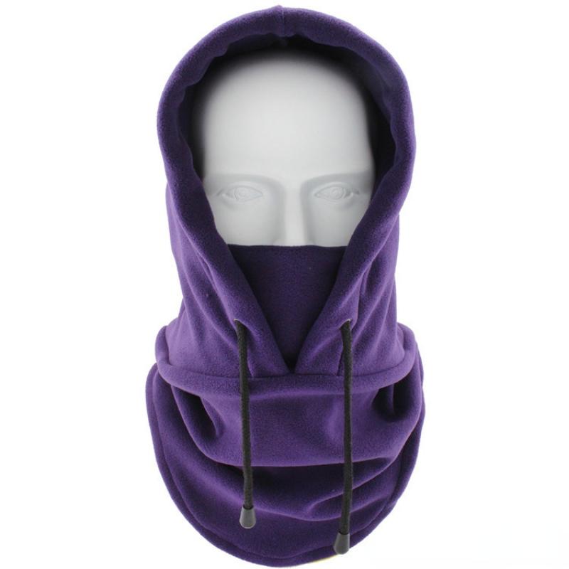 Winter Wind Shield Hiking Caps Men Warm Thermal Fleece Balaclava Face Beanies Ski Bike Motorcycle Biking Neck Warmer Helmet Hat