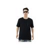 Anta Champion Outdoor Series Solid Color Round Neck Comfortable Quick-Dry Versatile Short Sleeve T-Shirt Men Tops Basic-Black 152520133-1