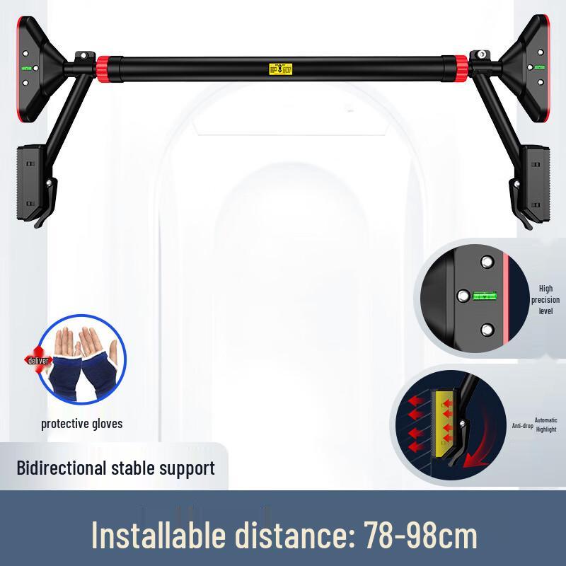 Brangdy No-Drill Adjustable Doorway Pull-up Bar