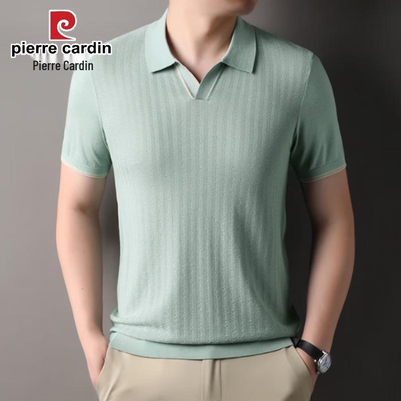 Pierre Cardin Men s Cooling Knit V-Neck Polo Shirt 3XL