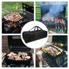 Grill Accessory Storage Bag Oxford Cloth Heavy Duty Zipper Bbq Tools Bag Machine Washable for Camping Outdoor Kitchen Utensil