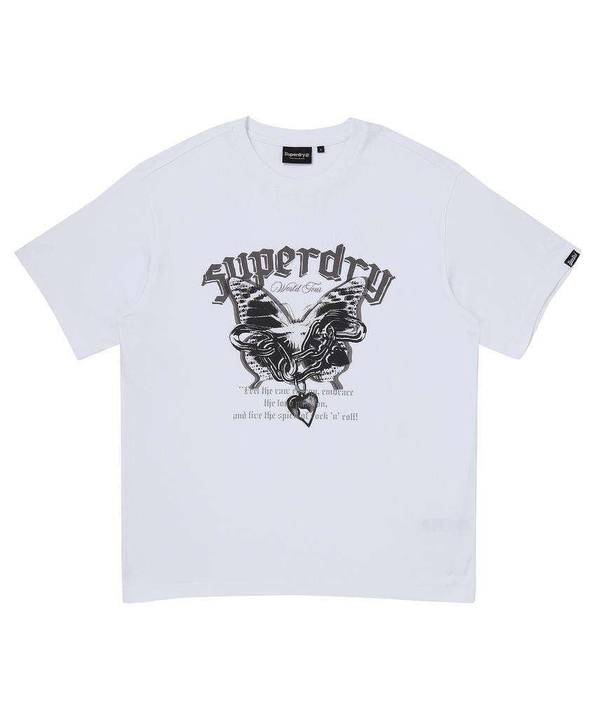 Syupeodeulai Butterfly T-Shirt White