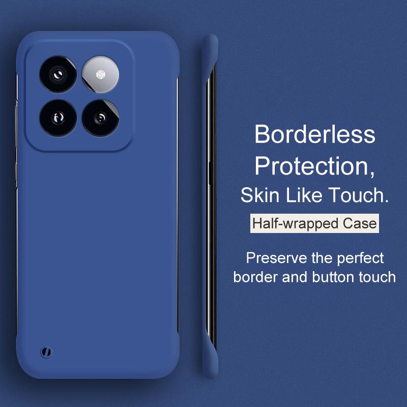 Ultradünne Candy-Color Randlose PC Hartschale Für Xiaomi Mi 14 13 13T 12 12X 12S 11 11T 11i 11X Pro Lite Ultra Rückseite Hülle Coque