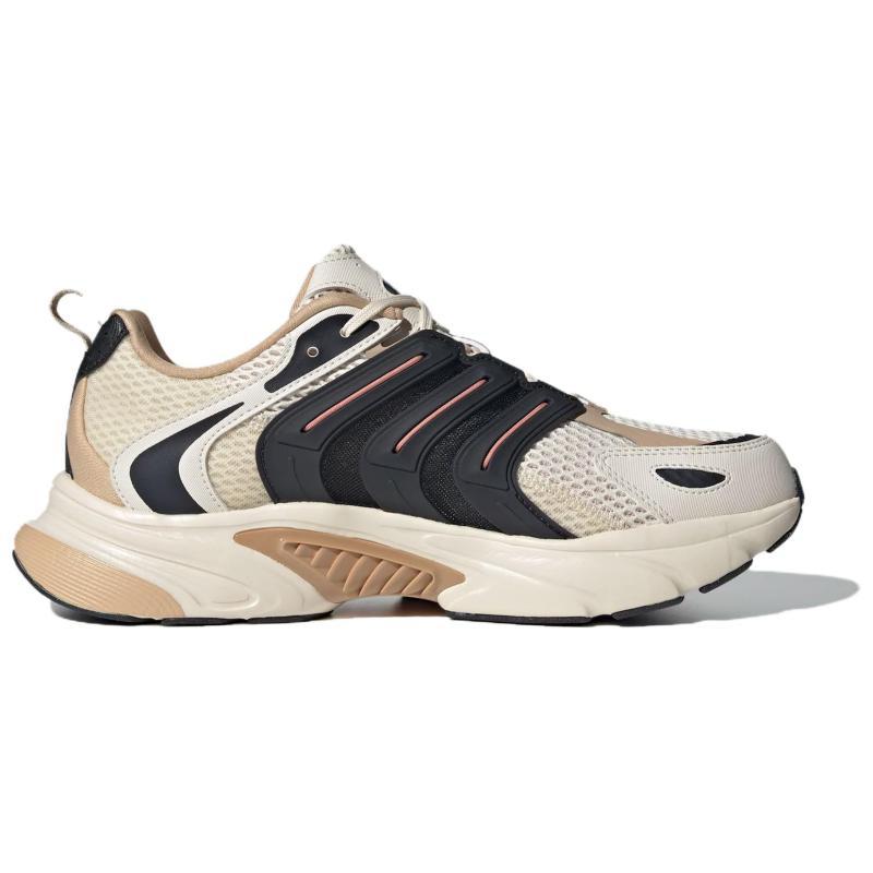 Adidas Anti-Slip And Wear-Resistant Breathable Low-Top Casual Running Shoes Unisex Beige Black Sneakers IH5069
