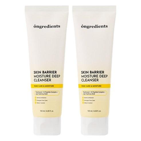 [Ongredients] Skin Barrier Moisture Deep Cleanser Hydrating Daily Face Wash 120ml