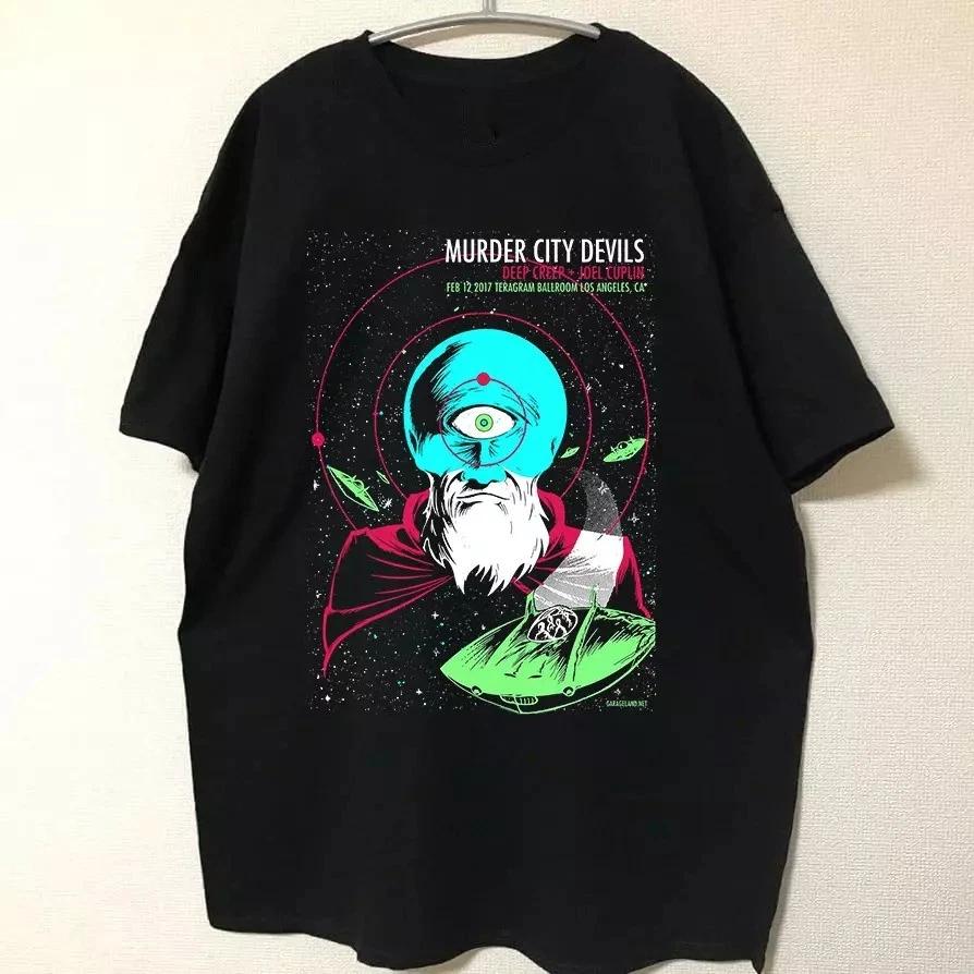 Neues beliebtes The Murder City Devils Schwarzes T-Shirt Unisex RD315